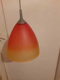 Lampa wisząca pomarańczowo-żółta
