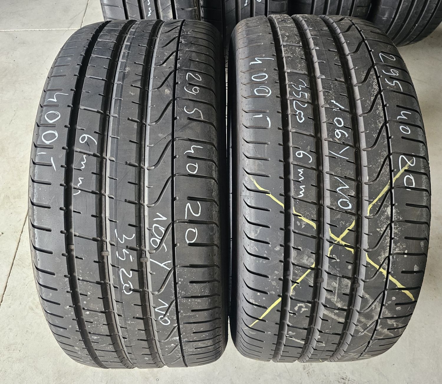 295/40ZR20 Pirelli P Zero TM Lato