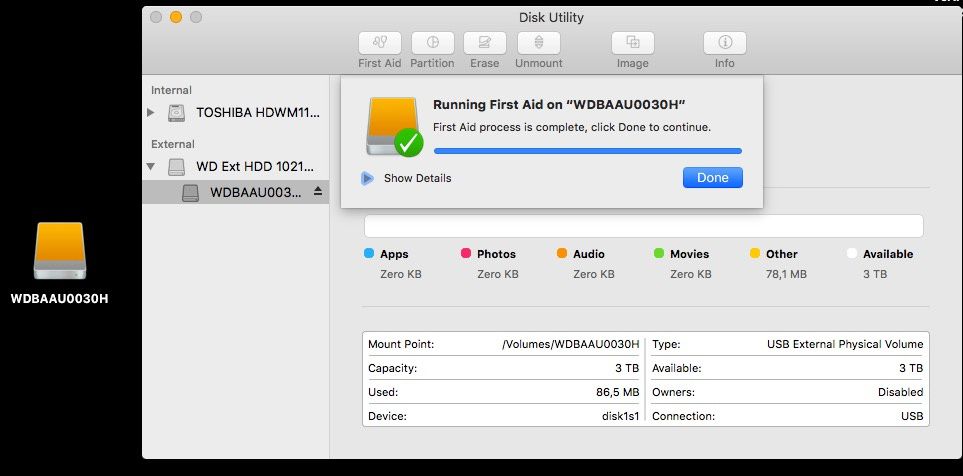 WESTERN DIGITAL Disco Rígido Externo 3Tb