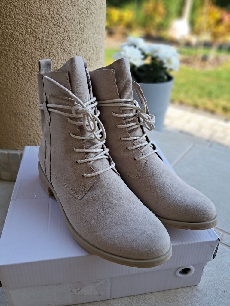 Boty botki Marco Tozzi nowe 36