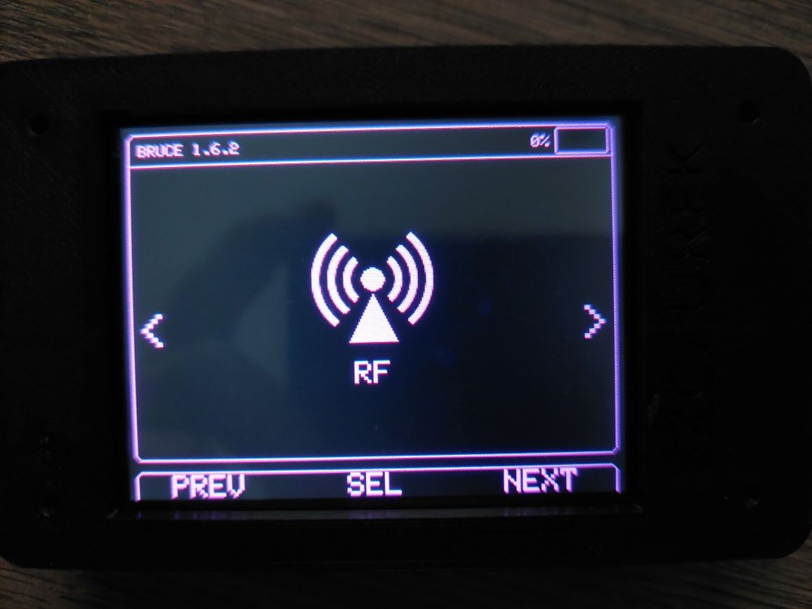 BRUCE Z IR, NRF, RF, ESP32 Alternatywa dla: flipper zero,  maruder, ja