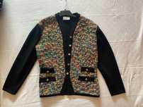 Casaco Cardigan Mulher Preto