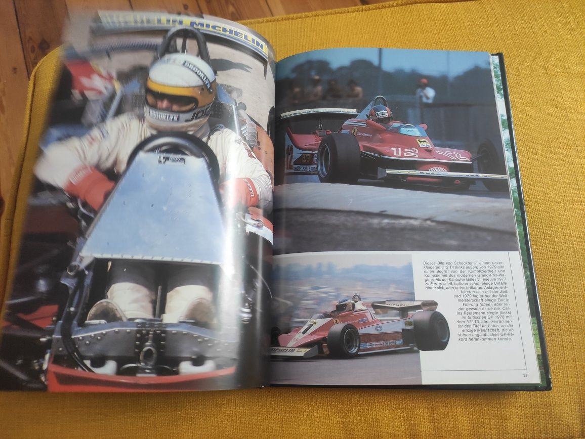 Książka Ferrari Brian Labon 1984r.