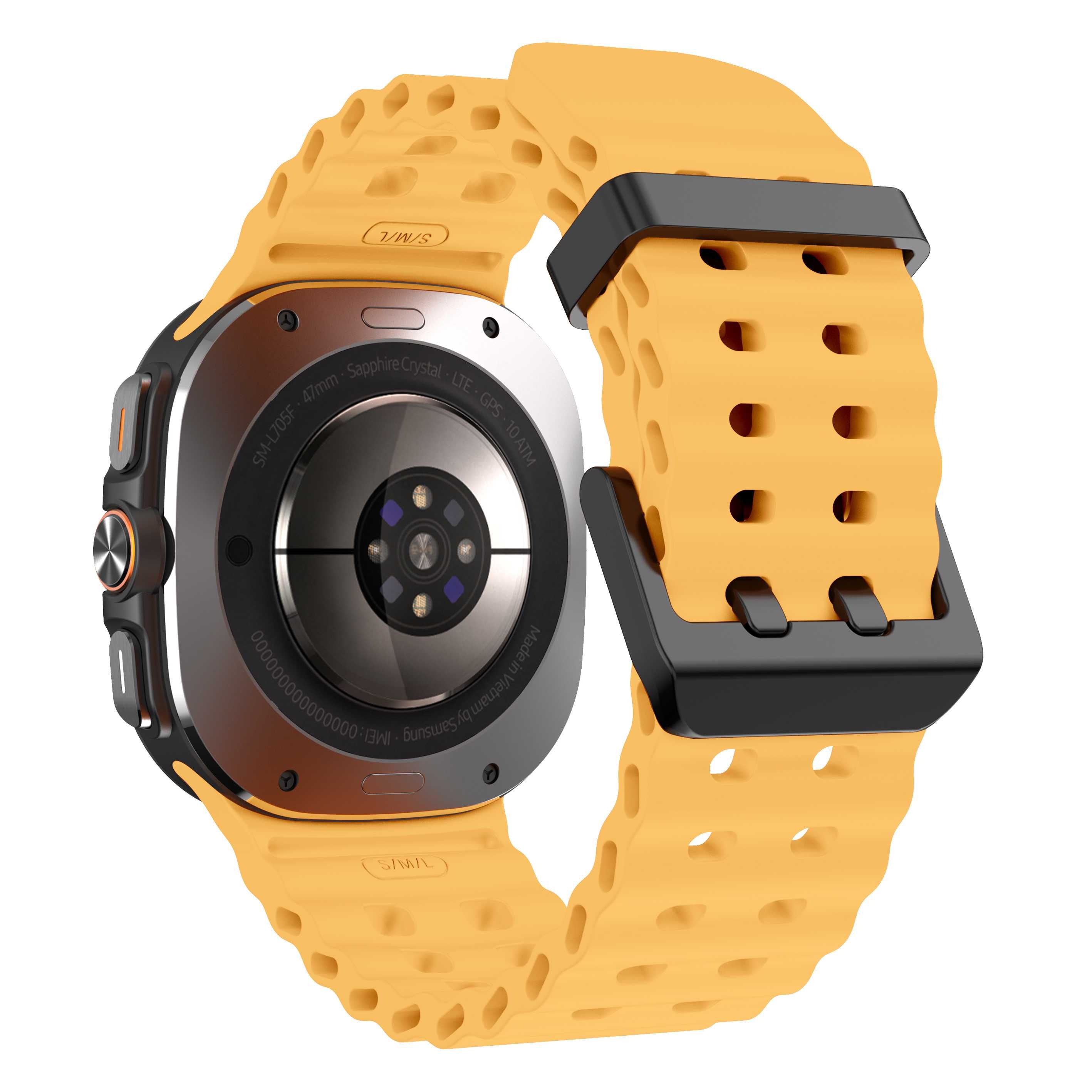 Pasek do zegarka Samsung Galaxy Watch Ultra 47mm żółty