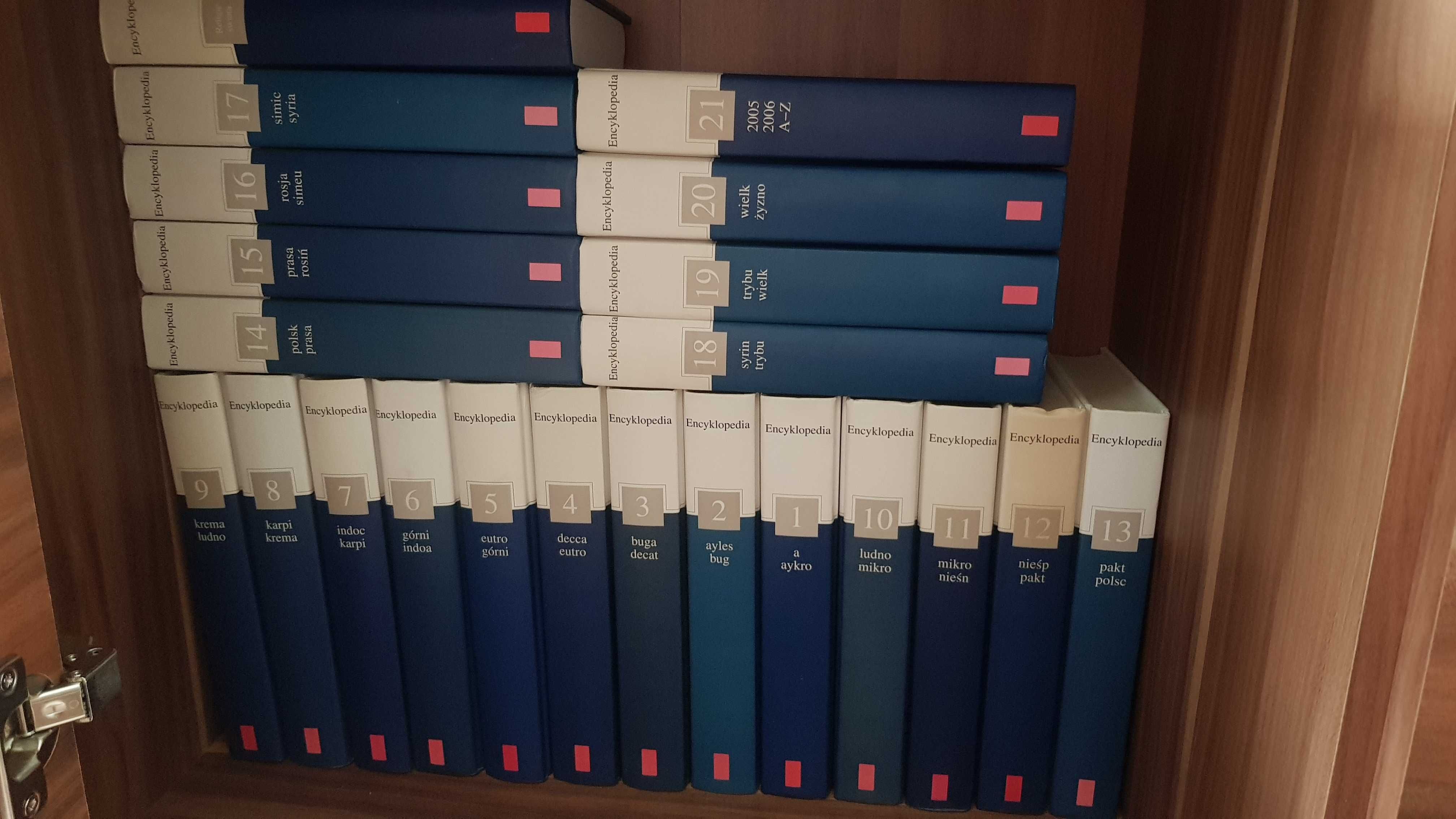 Encyklopedia PWN 21 tomów