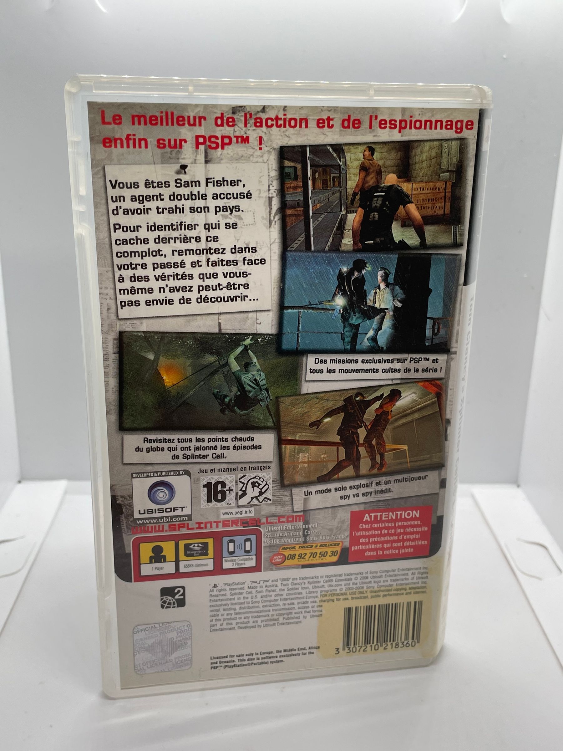 Tom Clancy's Splinter Cell Essentials PSP Po Angielsku