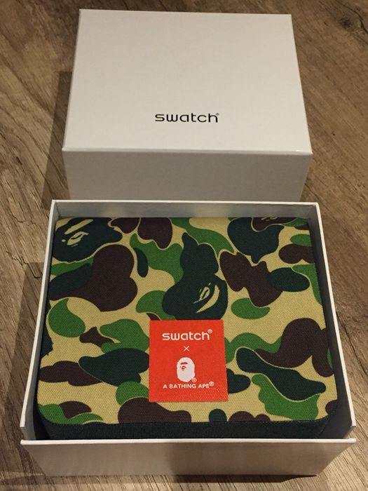 Relógio Swatch Global World Japan A bathing ape BAPE BOLD Ed limitada