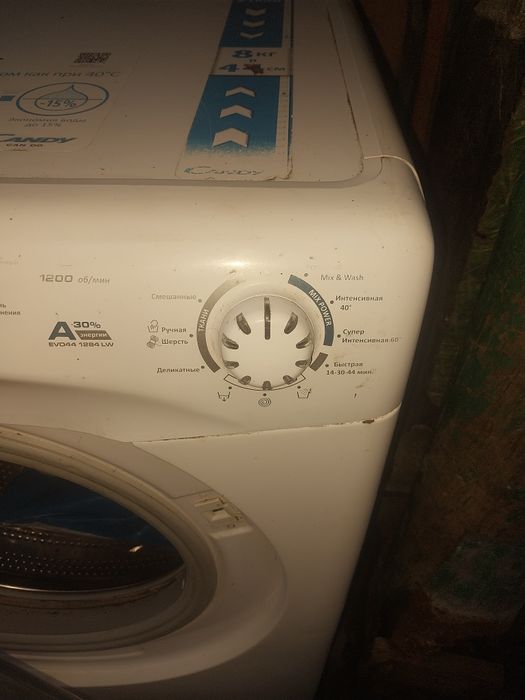 Продам стиральную машину Candy на запчасти