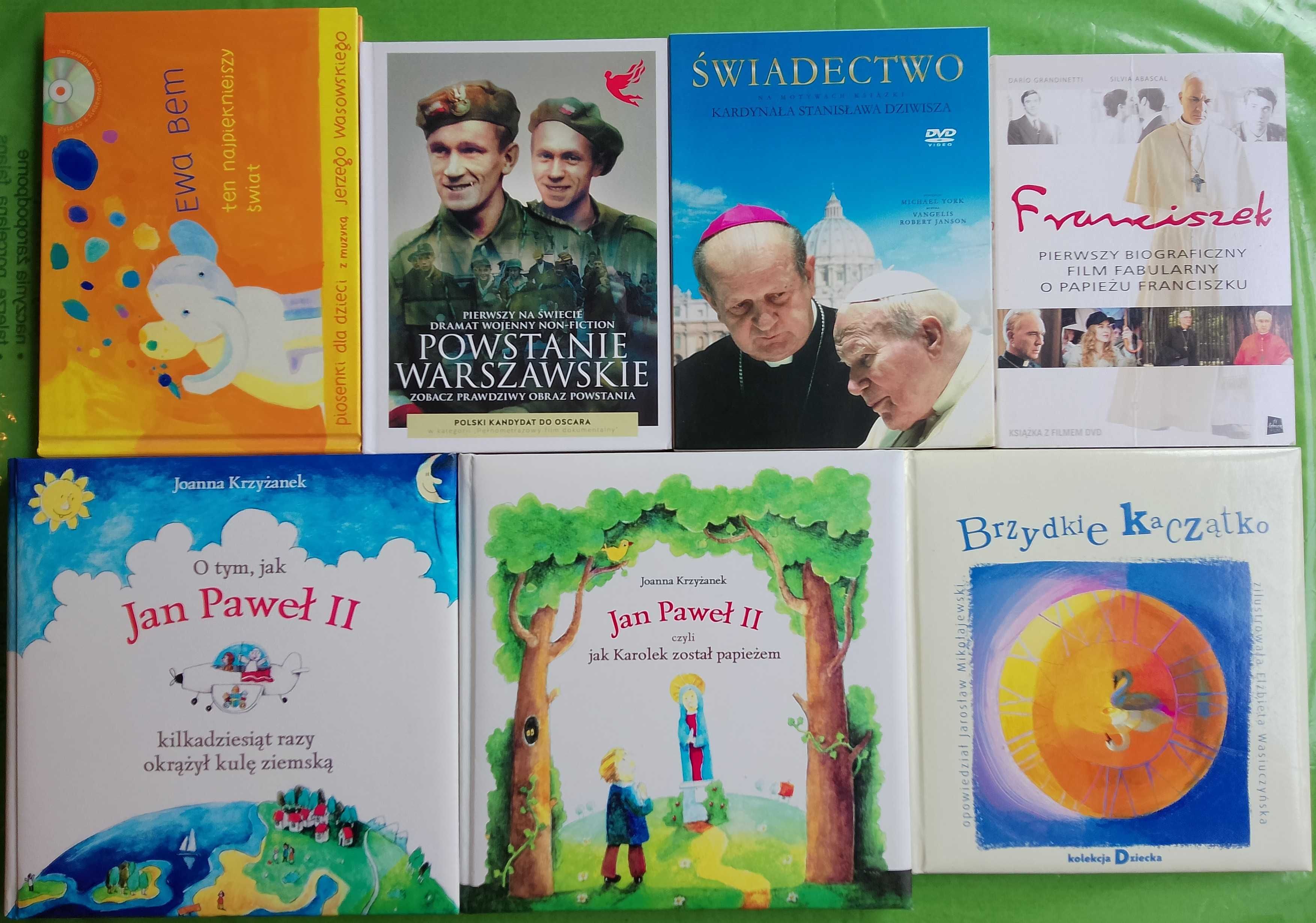 Powstanie Warszawskie; Świadectwo; Franciszek; Krzyżanek-JPII; Bem itp