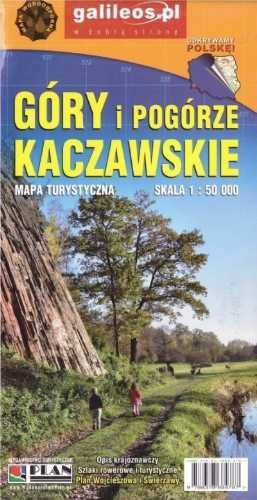 Map. tur. lam. Góry i Pogórze Kaczawskie 1:50000 - praca zbiorowa