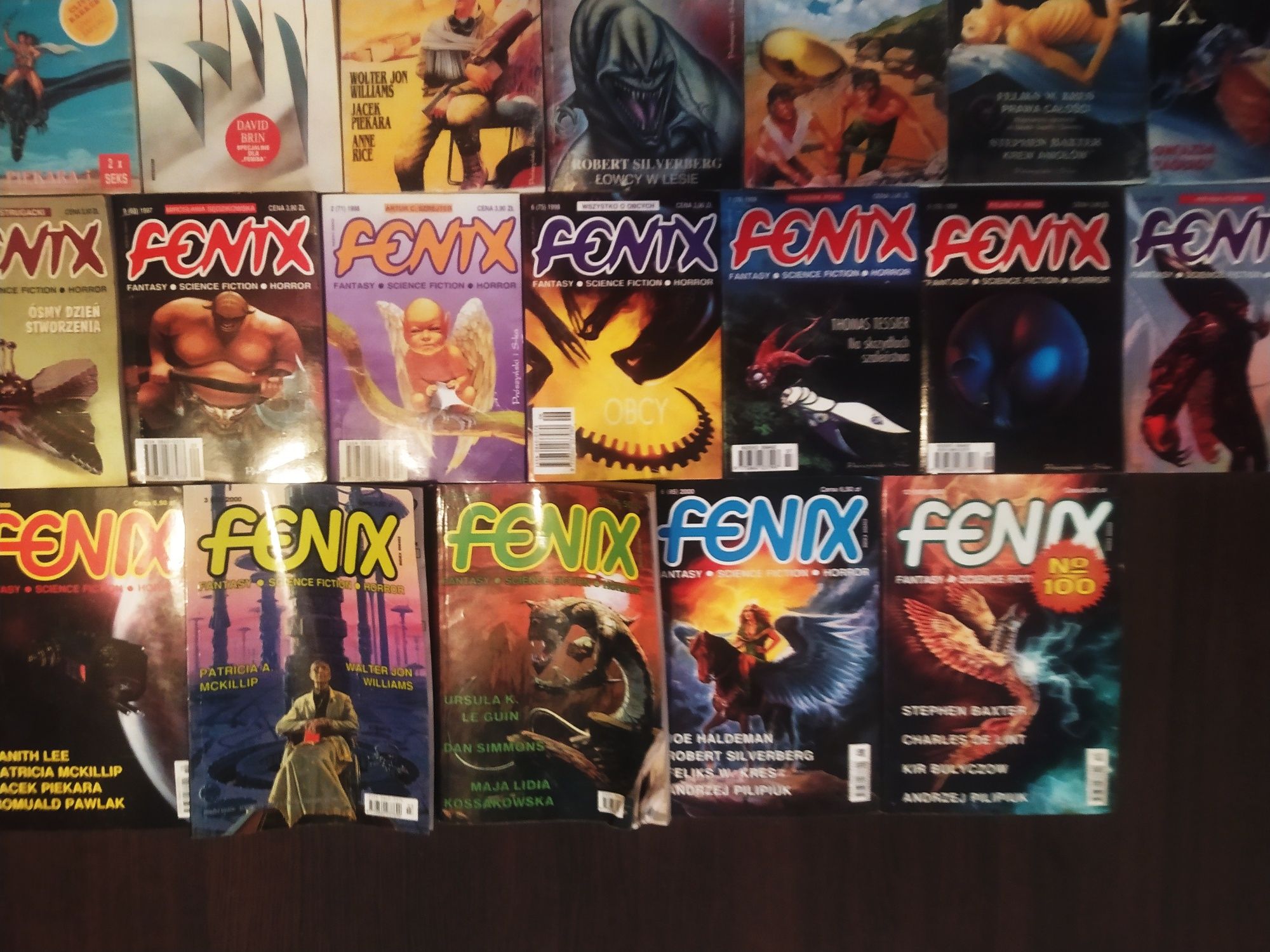 Fenix Fantastyka Horror Sci Fi Czasopismo Zeszyty Lata 90