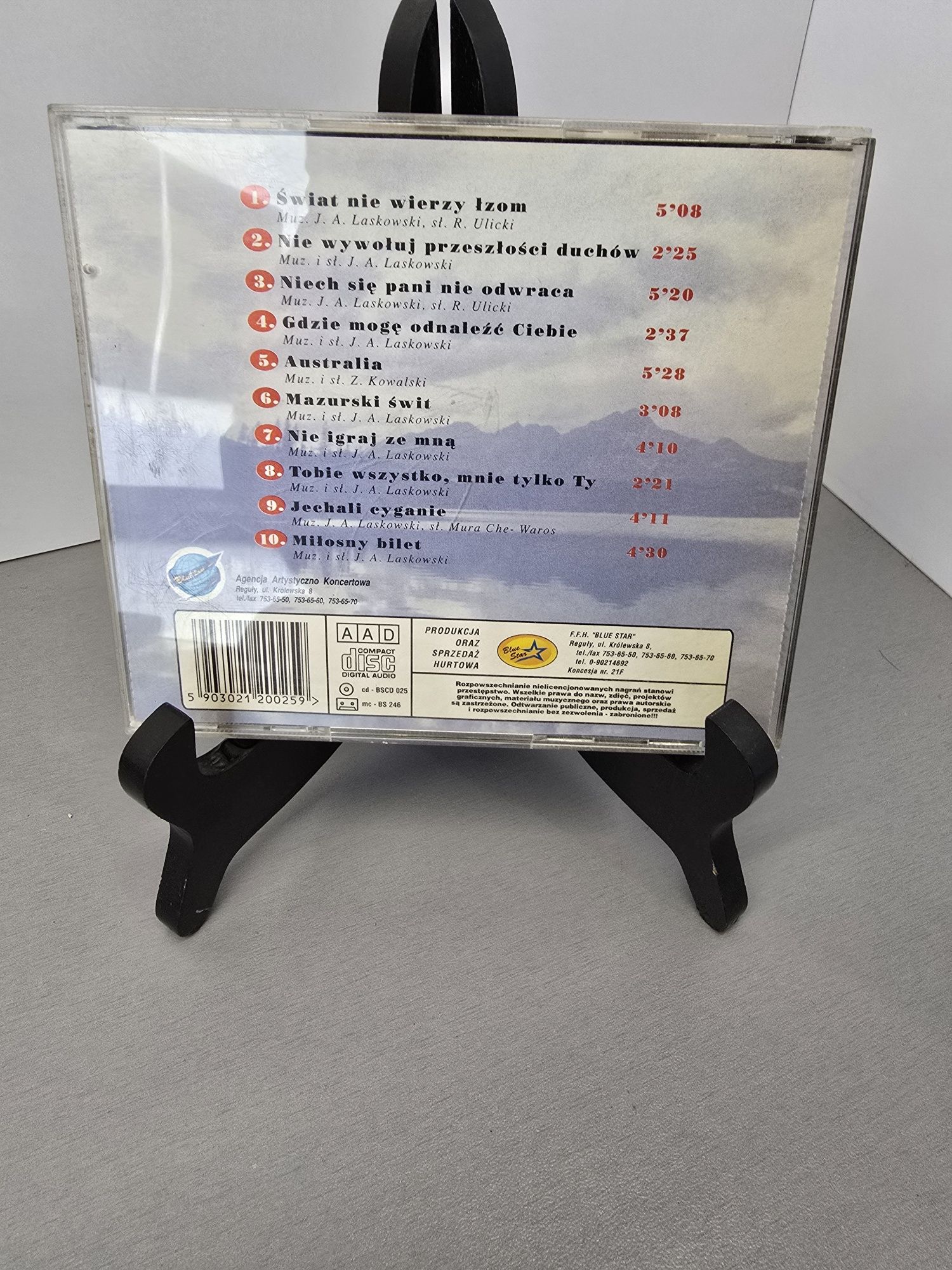 Janusz Laskowski - świat nie wierzy łzom płyta CD