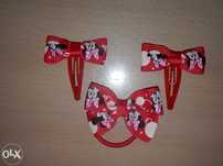 Ganchos e elásticos para meninas