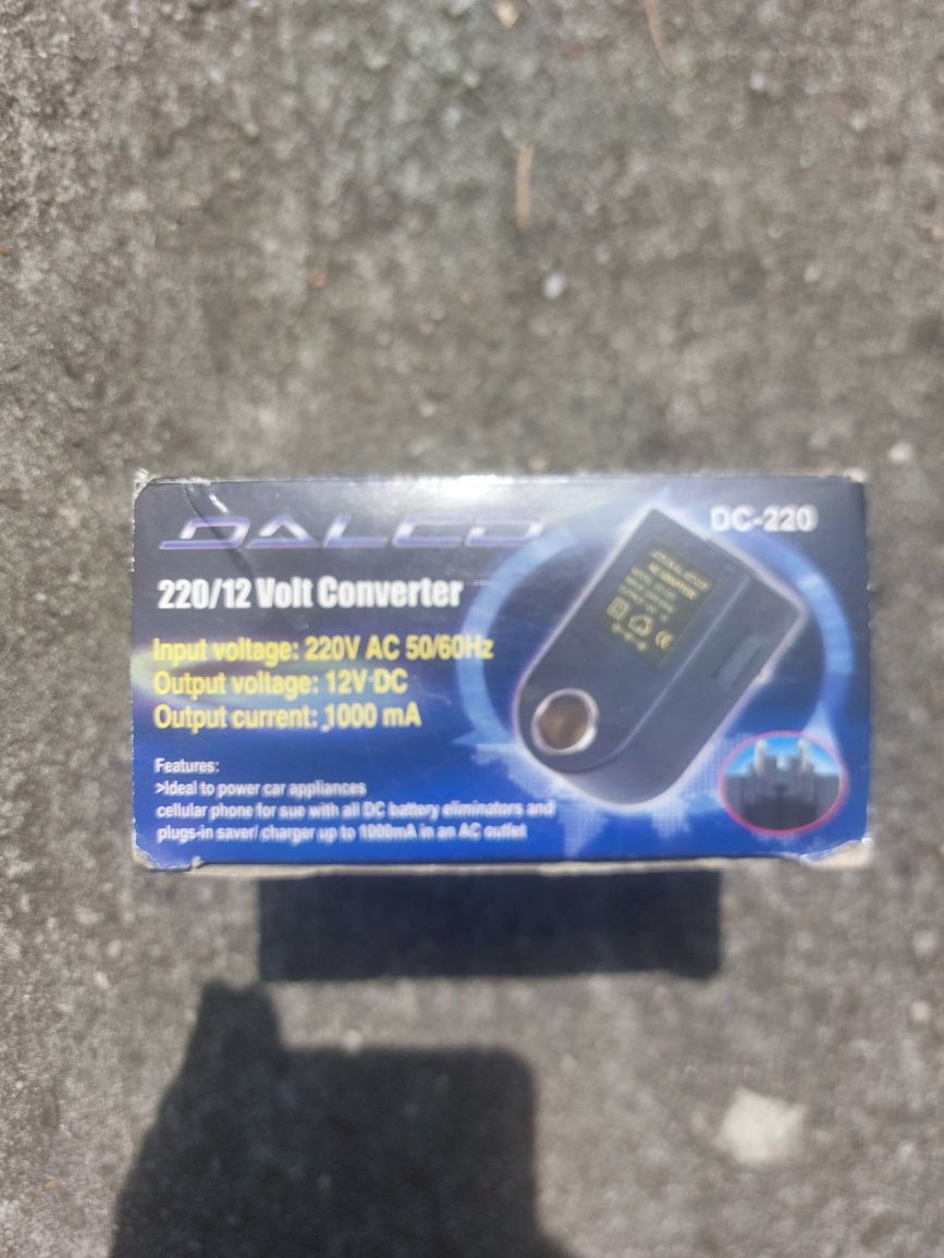 Adapter przejściówka 220V / 12V
