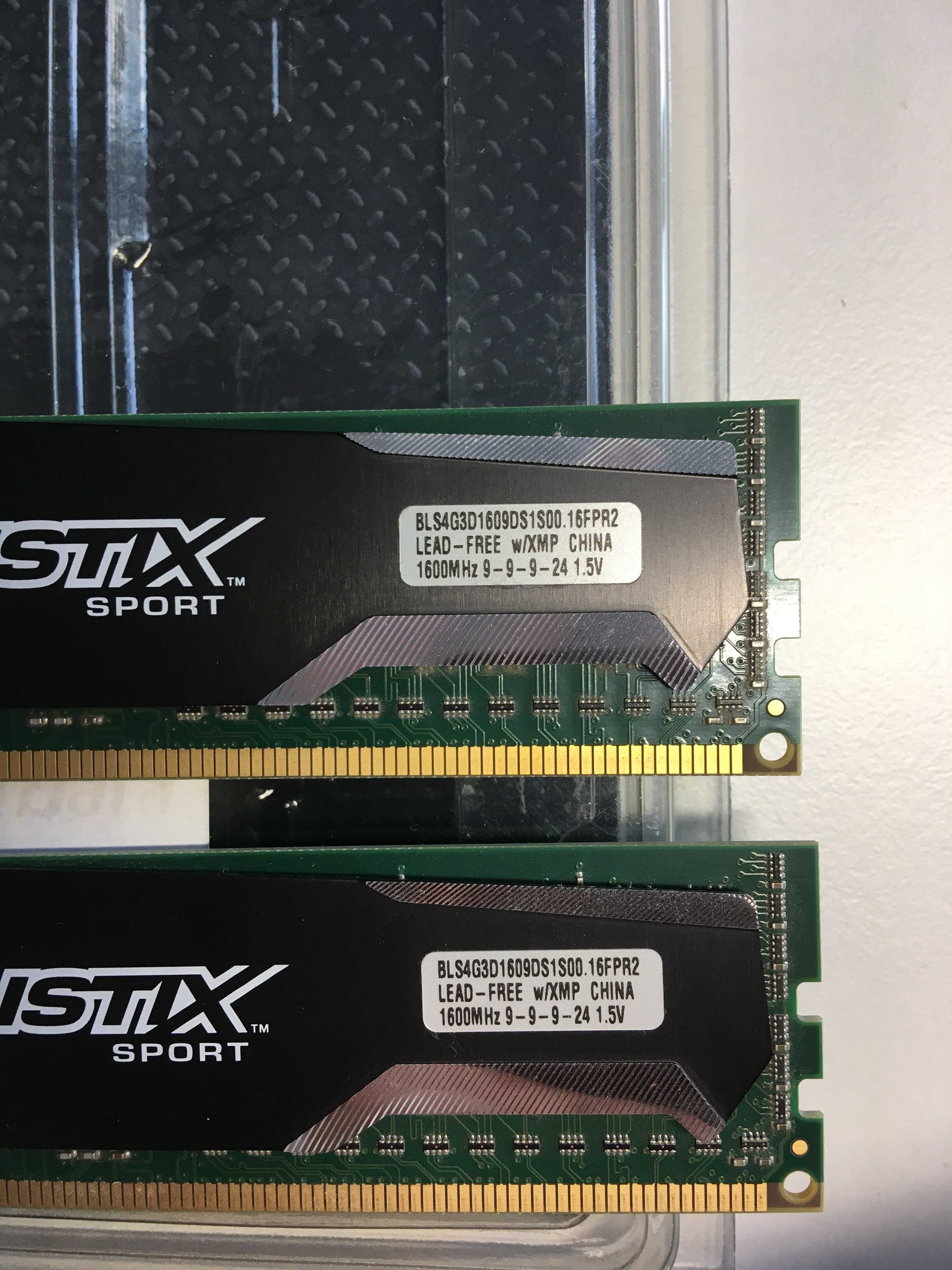 Pamięć Ram Crucial Ballistix DDR3 2 x 4GB 1600Mhz 1.5V