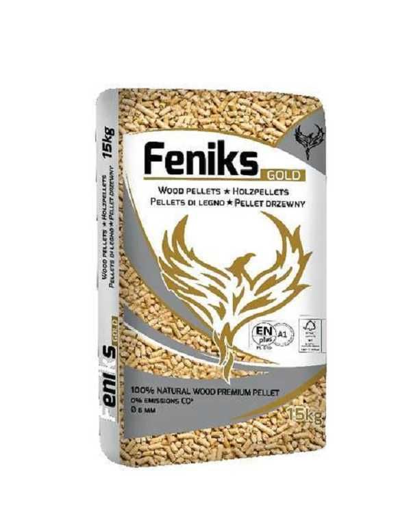 Pellet Drzewny FENIKS GOLD 6mm - Certyfikat ENplus A1 / Pelet A1