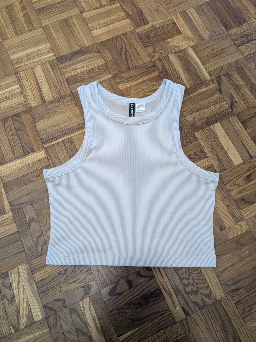 Top damski beżowy M H&M