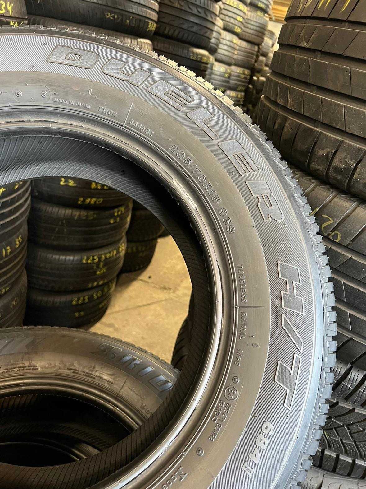 Шини M+S 205х70хR15 Bridgestone Dueler H\T 684 4шт НОВІ ШИНИ