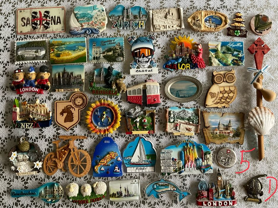 Magnes na lodówkę 5 zl