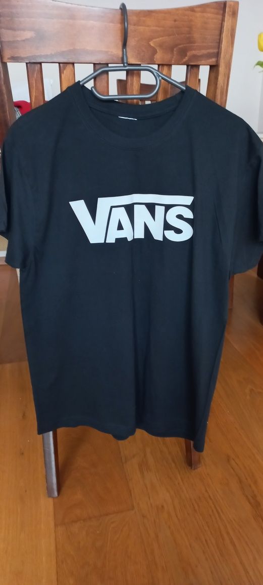 Koszulka t-shirt Vans czarna