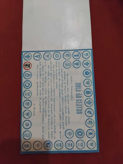 Coleção de cromos Bola ao Centro