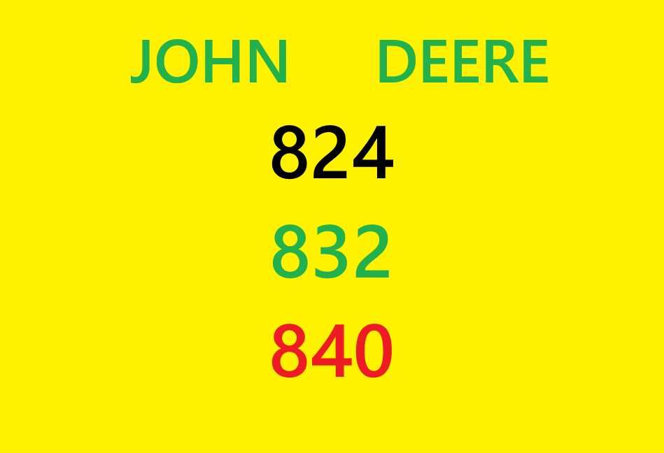 John Deere 824_832_840 opryskiwacz Instrukcja NAPRAW