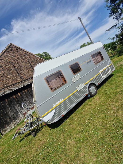 Dethleffs 460 Mover Prysznic Frans Bed Przedsionek
