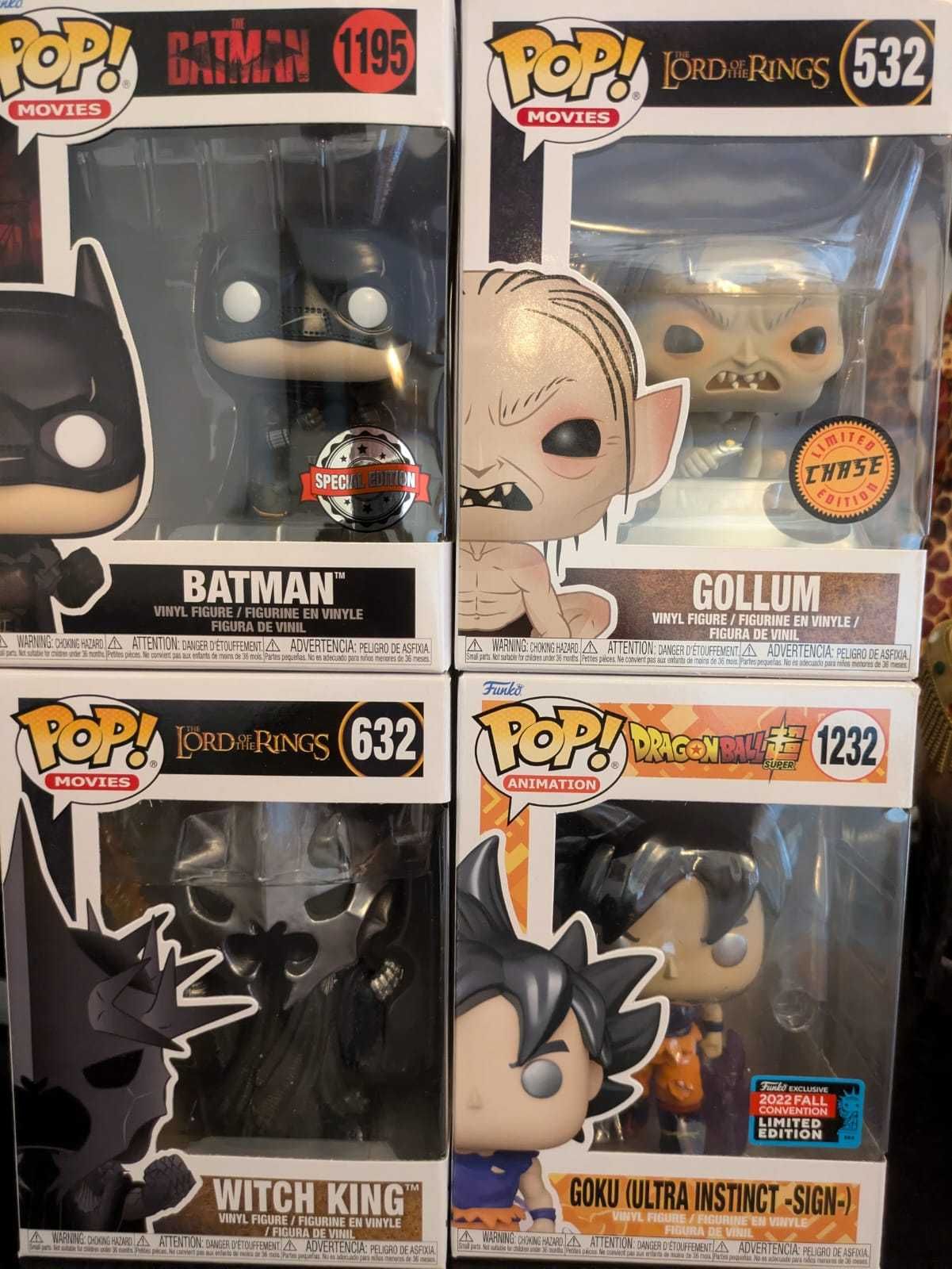 Funko POP NFTs Bane Coyote Road Runner Beep Beep Edições limitadas