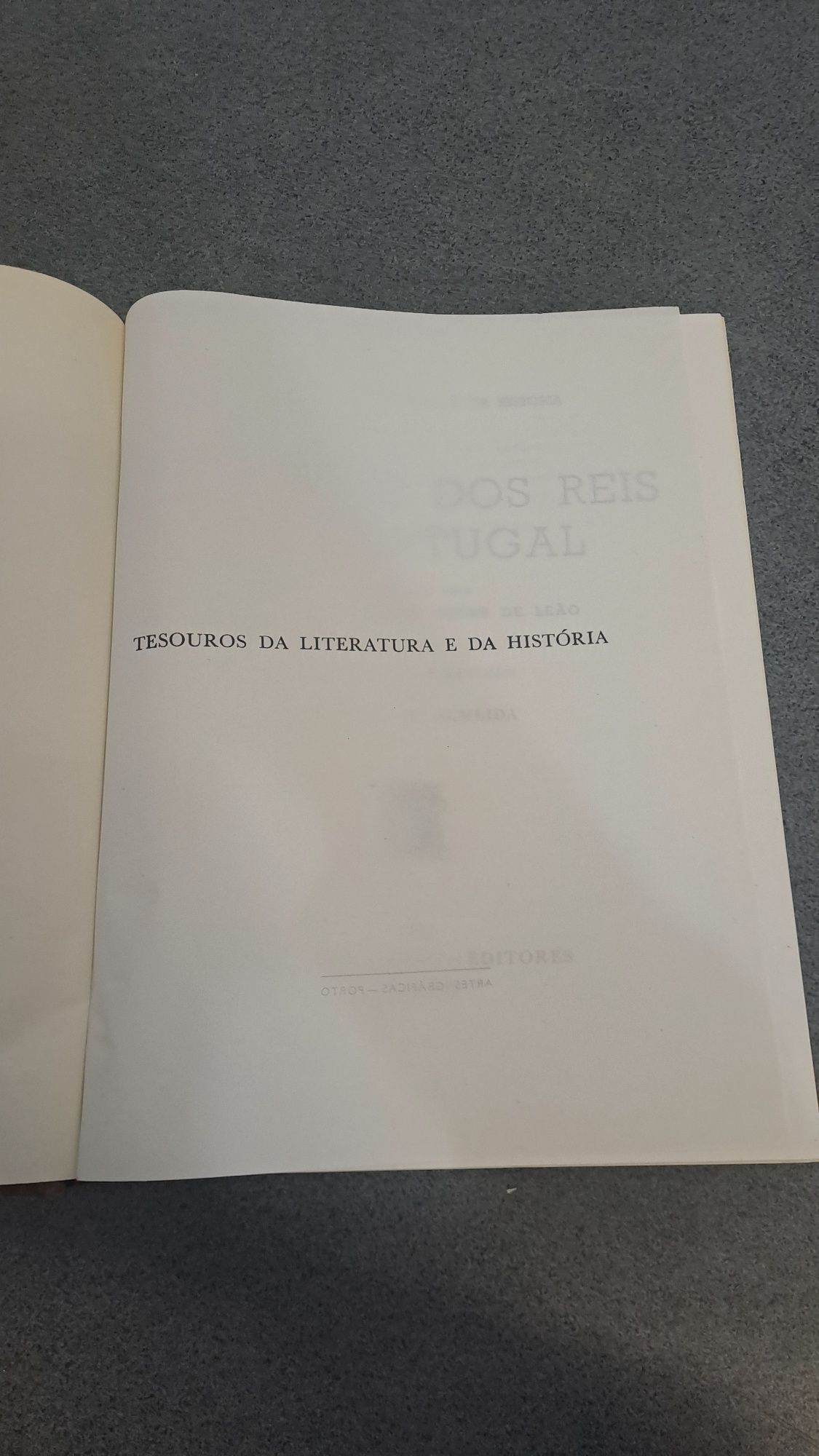 Crónicas dos Reis de Portugal 1975 Livraria Lello