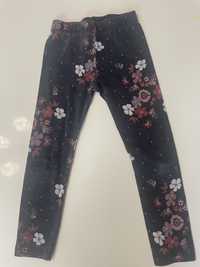 Legginsy w kwiaty pepco rozm 104