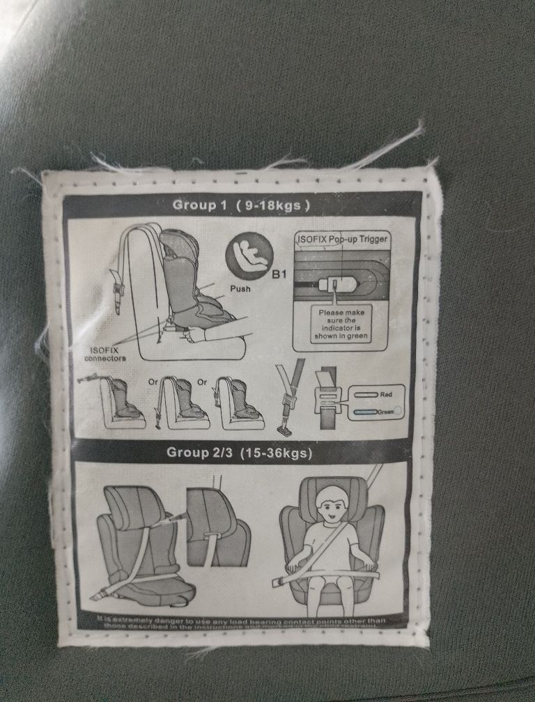 Cadeira carro Isofix