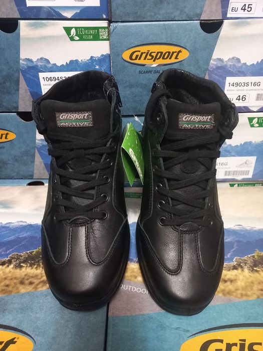 Черевики grisport шнурівка та блискавка