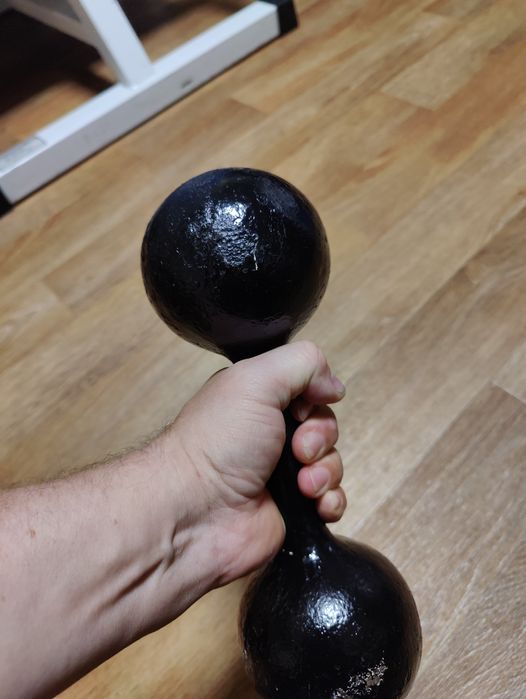 Гантеля стальная 8 кг