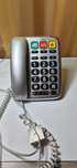 Sprawny telefon stacjonarny dla starszych lub chorych ludzi SOS