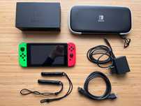 Nintendo Switch + karta pamięci 256GB i futerał