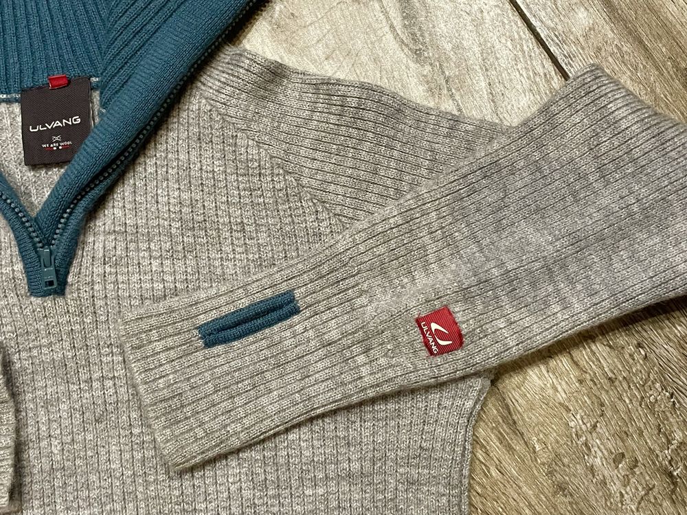 Unisex Norweski sweter ULVANG NORWAY 100% WOOL model RAV SWEATER S / M