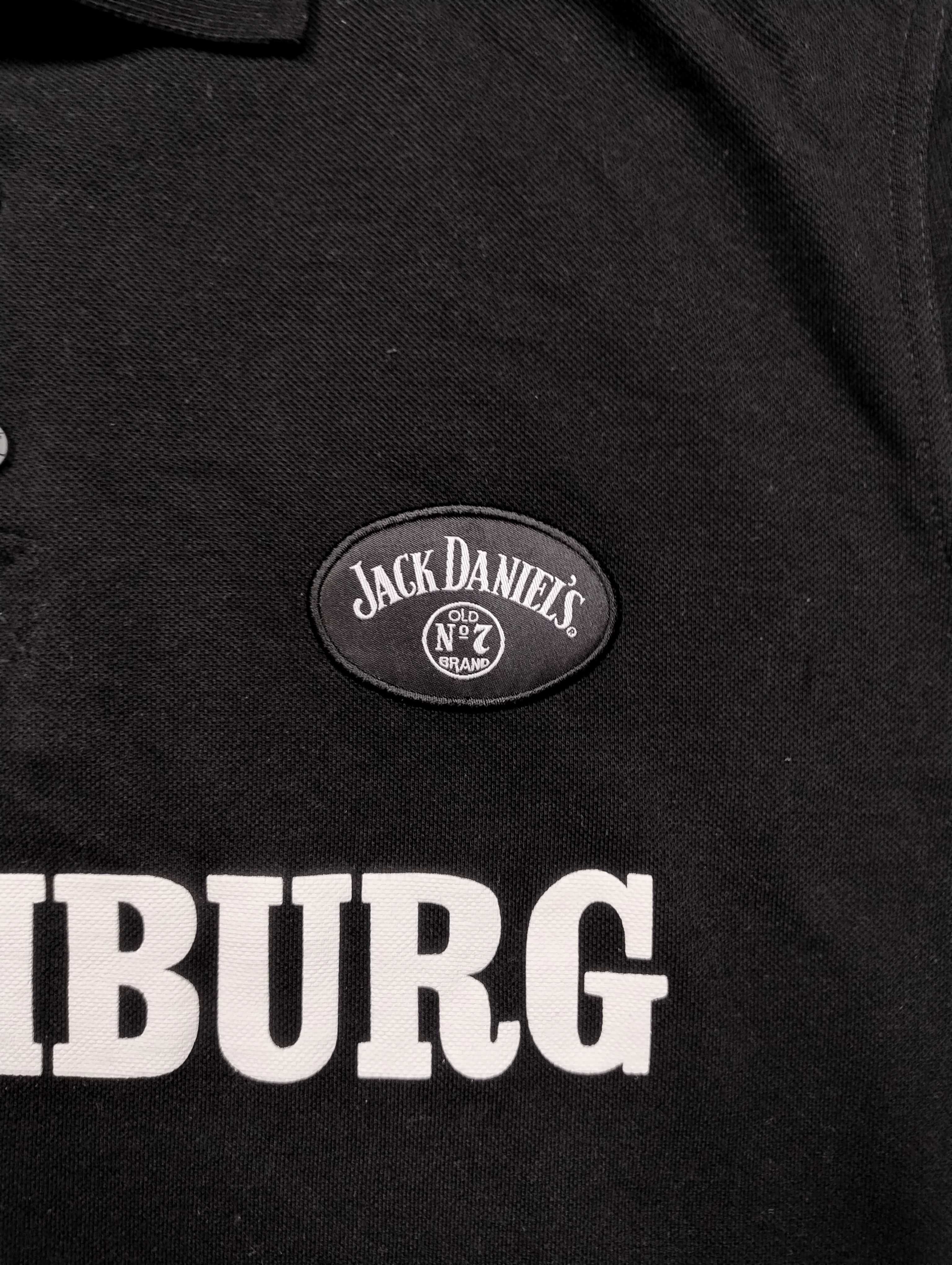 Czarna koszulka polo Jack Daniels Lynchburg Limited Edition XL