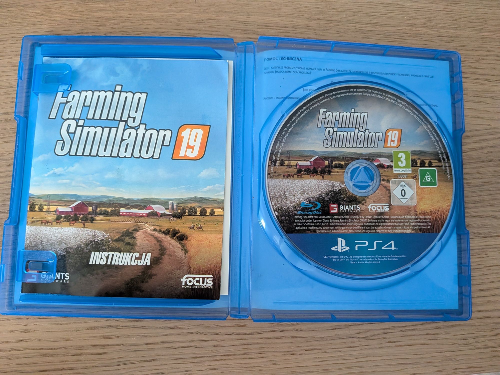 Farming Simulator 19 ps4 PlayStation 4