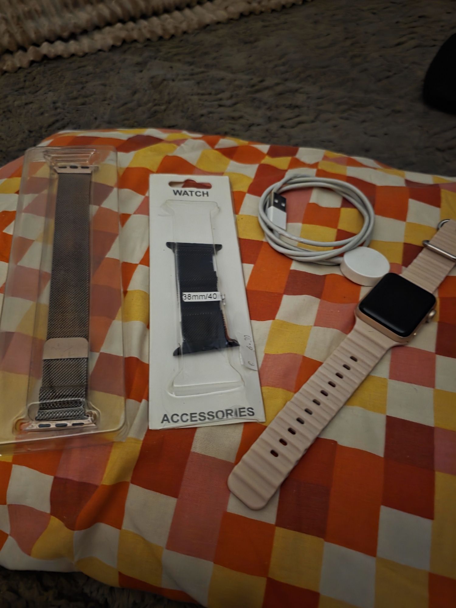 Relogio apple com braceletes