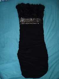 Вечернее черное платье недорого