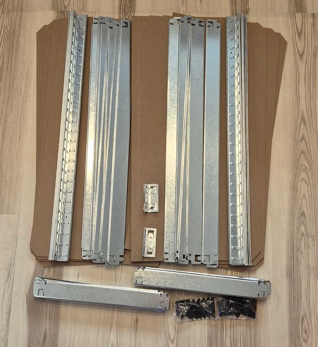 Regał magazynowy metalowy Masko 160 x 80 x 40 cm max 175 kg na półkę