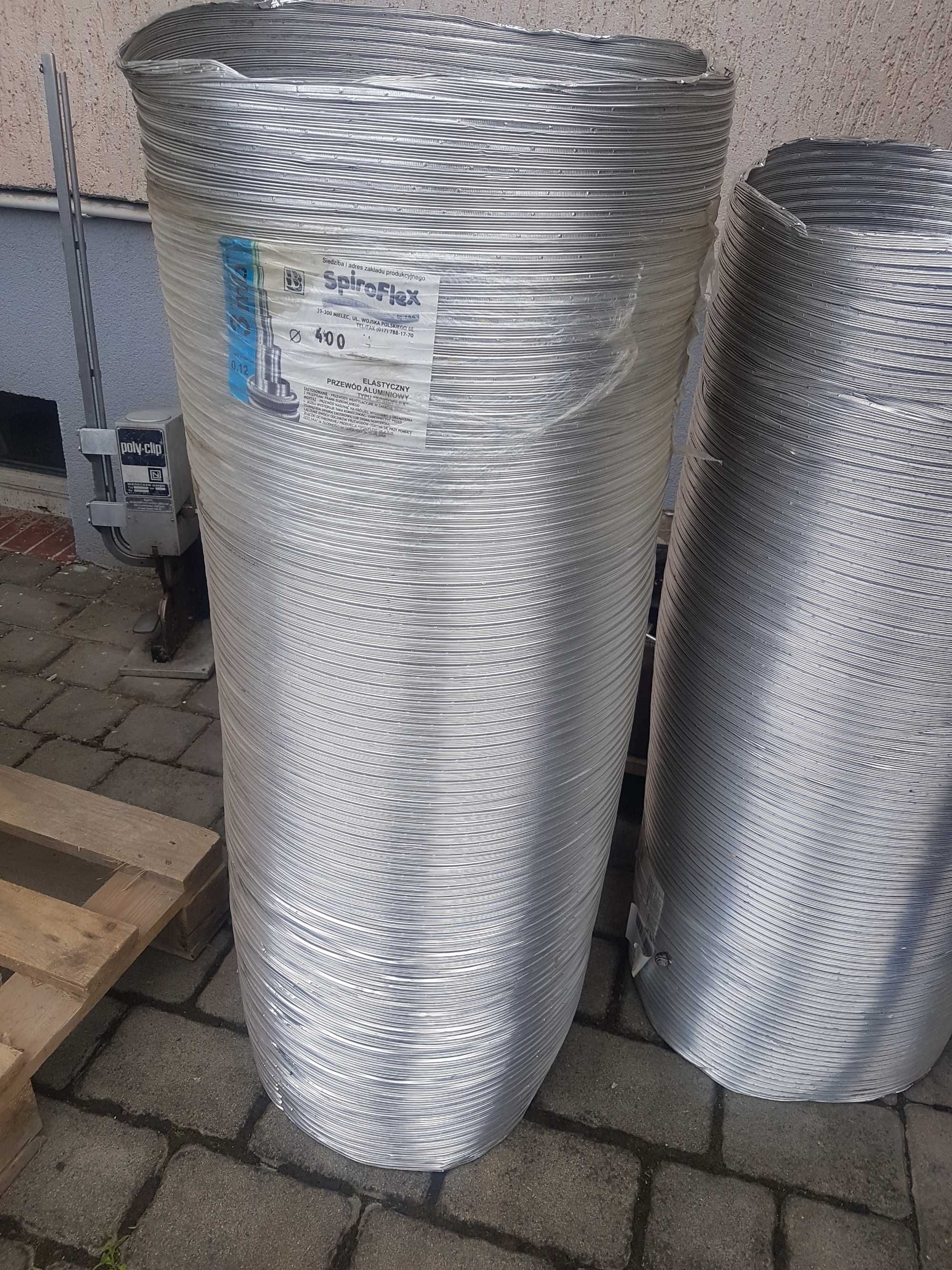 Rura aluminiowa elastyczna aluflex