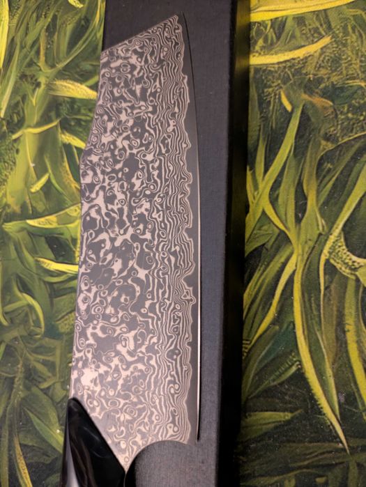 Nóż Nakiri unikalny, stal nierdzewna 60 HRC