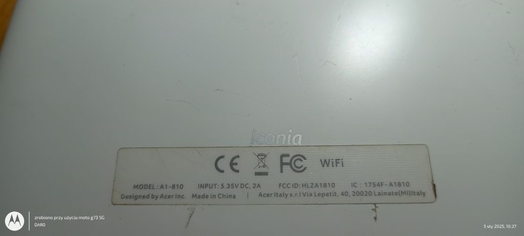 Tablet Tracer Alcatel