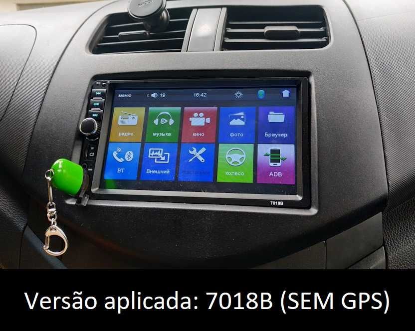 (NOVO) Rádio 2DIN • CHEVROLET Spark (M300) • Android GPS [4+32GB]