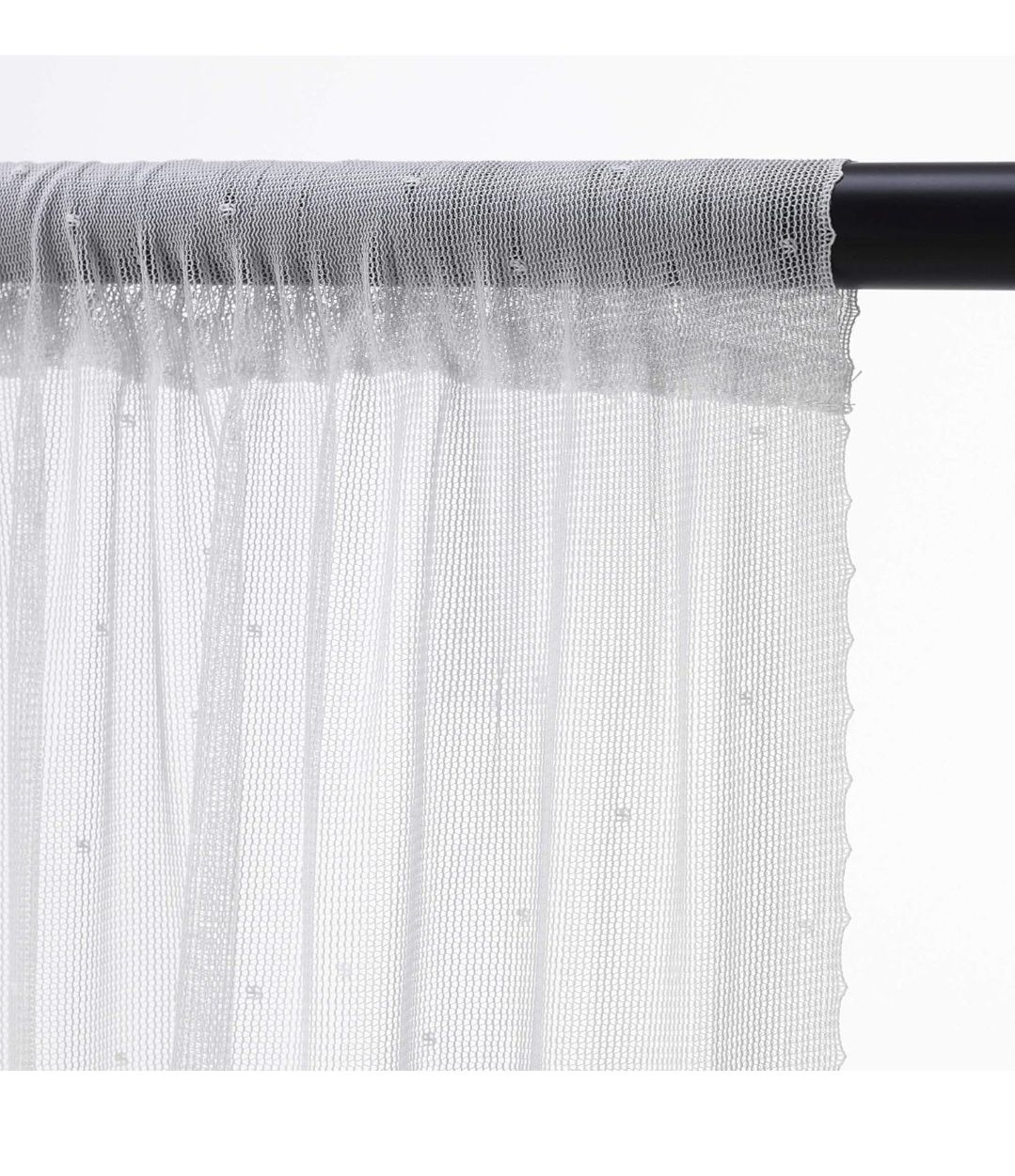 Conjunto de Cortinados brancos  do ikea