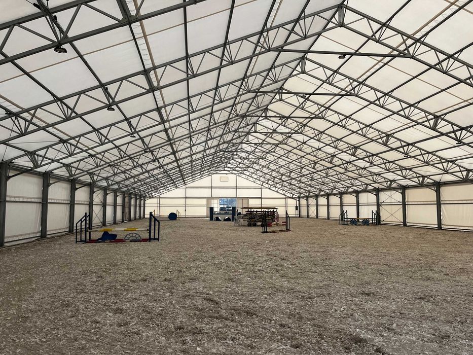 Hala namiotowa magazynowa, produkcyjna, do jazy konnej - Producent