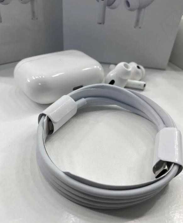 airpods Pro без шумки 1в1 Lux Навушники Бездротові +чохол