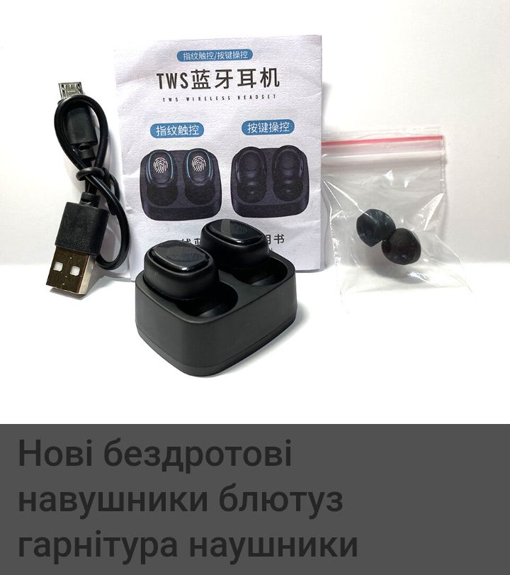 Наушники бездротові