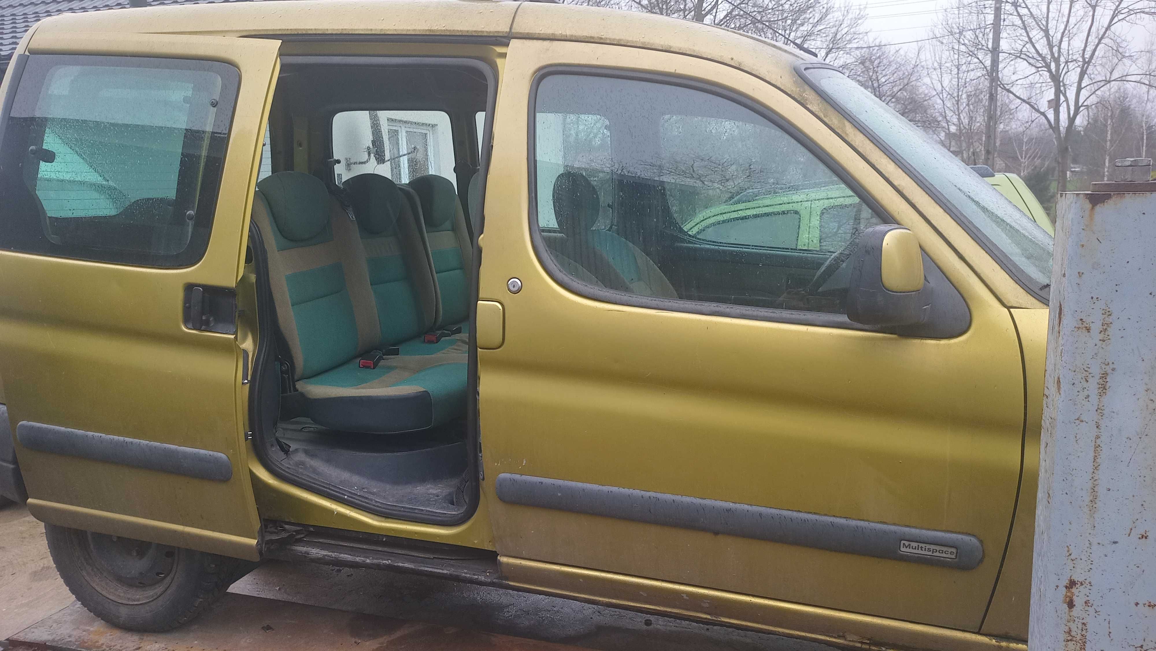 Citroen Berlingo Peugeot partner 1,9D  części